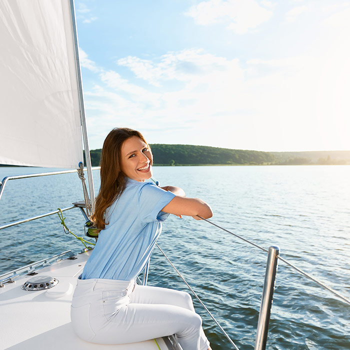 Charter sailing