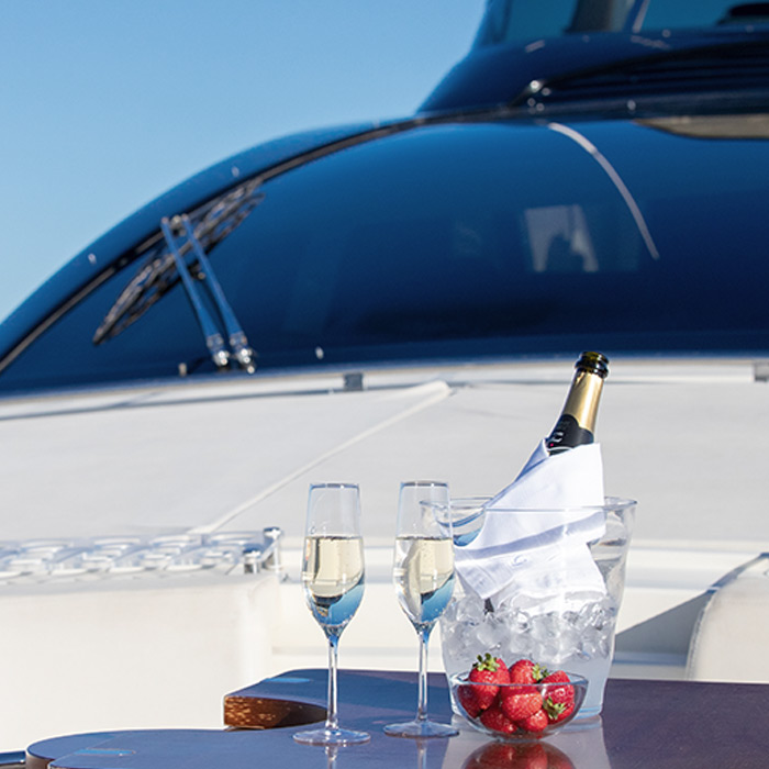 Private yacht