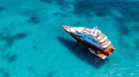 Luxury Yacht in Costa Smeralda